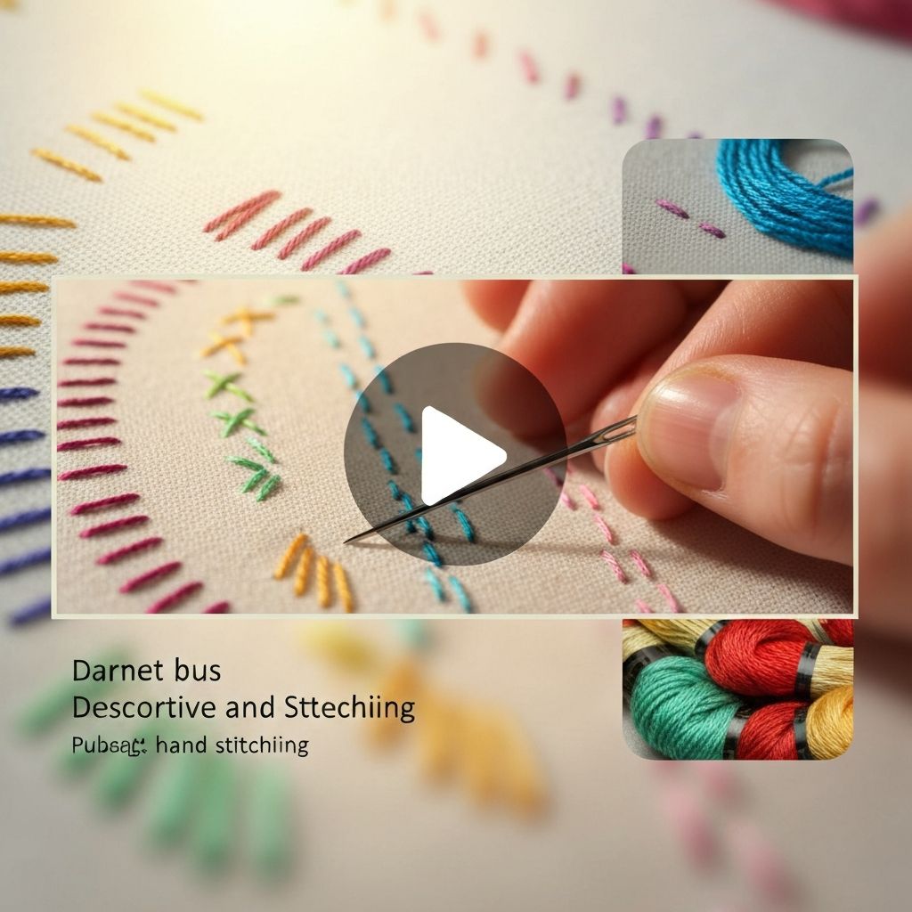 Embroidery and Decorative Stitching